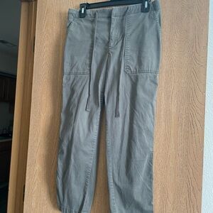 Loft Fashion Women's Taupe Cropped Pants